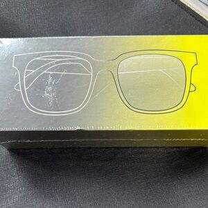 Stylish Black and Yellow Women's Glasses that do many things.. see hear etc!!